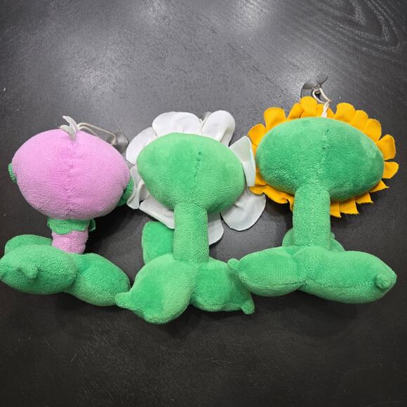 Plants vs Zombies Flower Lot Of 3 View Photos For Details - Picture 5 of 8